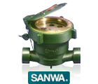Sanwa Single Jet Water Meter
